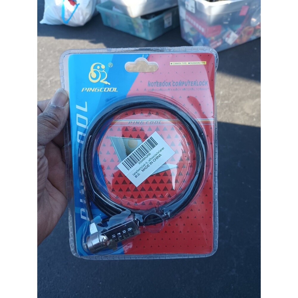 NOTEBOOK LAPTOP COMPUTER LOCK WITH KEY